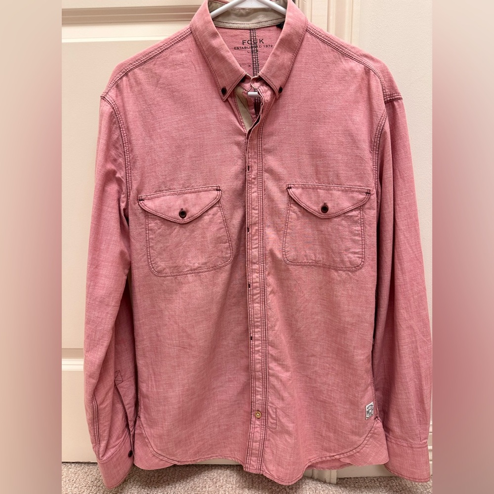 Fcuk button down shirt